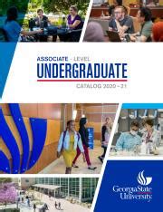 Please reference the Course Catalog for more information about scholastic suspension. . Gsu catalog